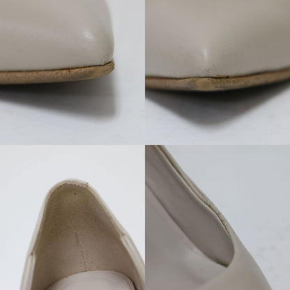 22秋冬 シンプル プレーン パンプス / ハイヒール ポインテッドトゥ ピンヒール 本革