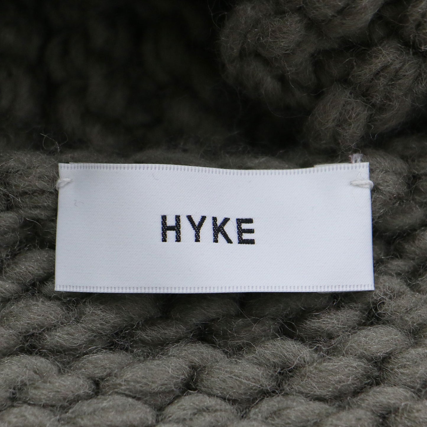 21秋冬 ハイネック カウチンニット ベスト / COWICHAN SWEATER NECK WARMER プルオーバー フリンジ ローゲージ ウール