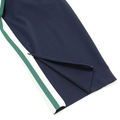 24春夏 ハイブリッド 2WAY ストレッチパンツ / テーパード タック ライン セミワイド