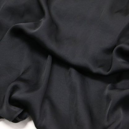24秋冬 ヴィンテージサテン キャミ ワンピース / Vintage satin cami ドレス ロング丈 マキシ丈 Vライン フレア ドレープ
