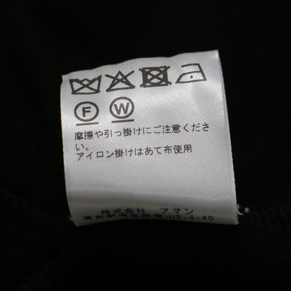 Vネック ワンピース / ドレス ノースリーブ ロング丈 Iライン スリット ウール