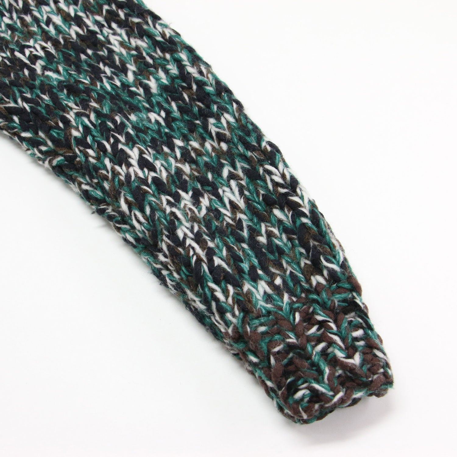 きなこ‼️ NKNIT ニット ミックスカラー　ハンドニット　ショート 24秋冬 ミックスカラー ハンド ニット ショート / mix color hand KNIT