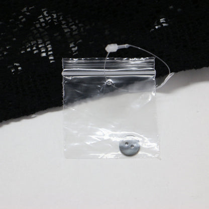 25春夏 レースシャツ カーディガン / ブラウス 長袖 クルーネック ワイド かぎ編み シアー 花柄 コットン