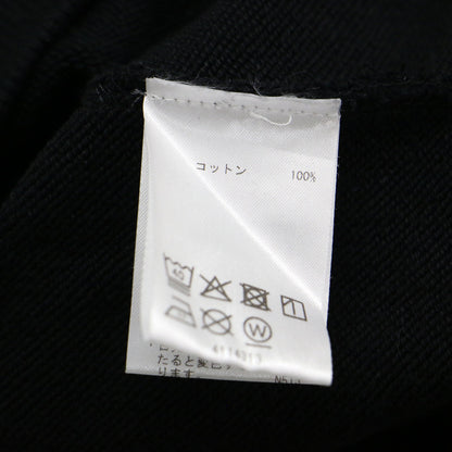 レペットロゴ スウェットシャツ / トレーナー 長袖 クルーネック コンパクト ロゴタグ コットン