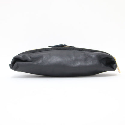 ペンシル ケース / Pencil case ペンケース 筆箱 リボン ロゴ レザー
