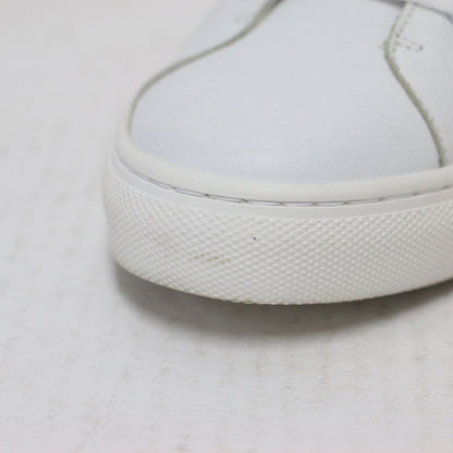 2WAY 型押し レザーシューズ / スニーカー レースアップ ローカット 刺繍