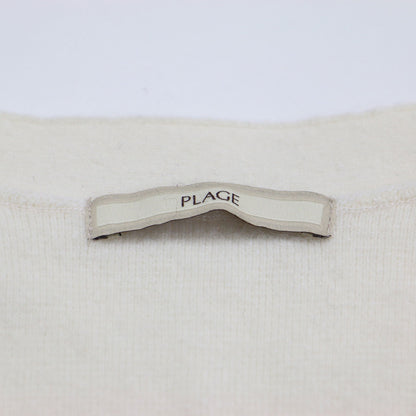 23秋冬 ミラノリブ Vネック カーディガン / ニット 長袖 ドロップショルダー ミドル丈 ウール カシミヤ