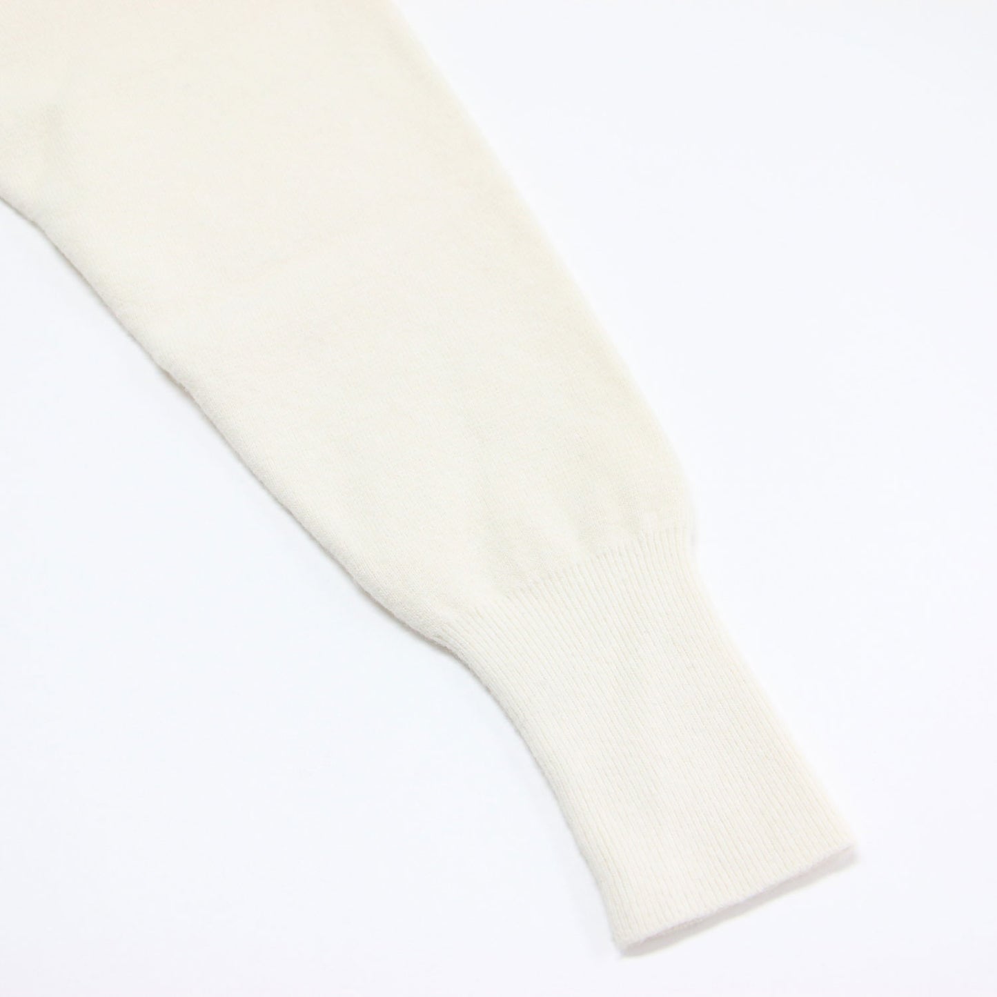 23秋冬 ミラノリブ Vネック カーディガン / ニット 長袖 ドロップショルダー ミドル丈 ウール カシミヤ