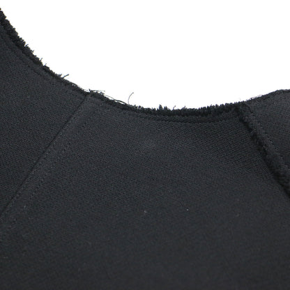 22秋冬 V/Nチュニック / ワンピース 長袖 Vネック 膝丈 カットオフ ストレート