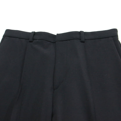 22秋冬 ストレッチ バックスリット パンツ / スラックス ストレート センタープレス ジップフライ