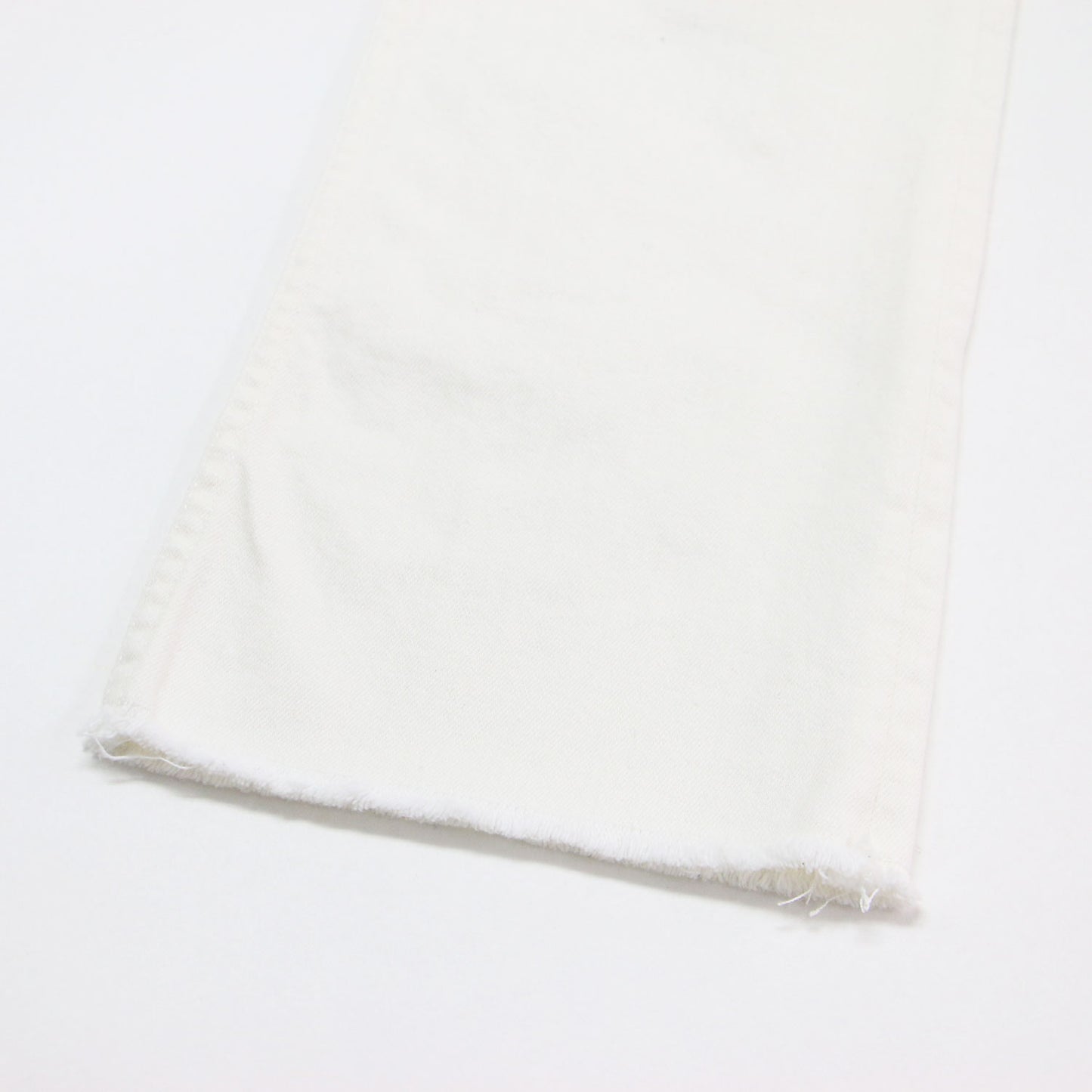 × Plage 別注 21春夏 ブーツカット フレア デニムパンツ / SP WHT DENIM FLARE 5ポケット カットオフ ストレッチ コットン