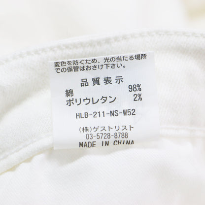 × Plage 別注 21春夏 ブーツカット フレア デニムパンツ / SP WHT DENIM FLARE 5ポケット カットオフ ストレッチ コットン