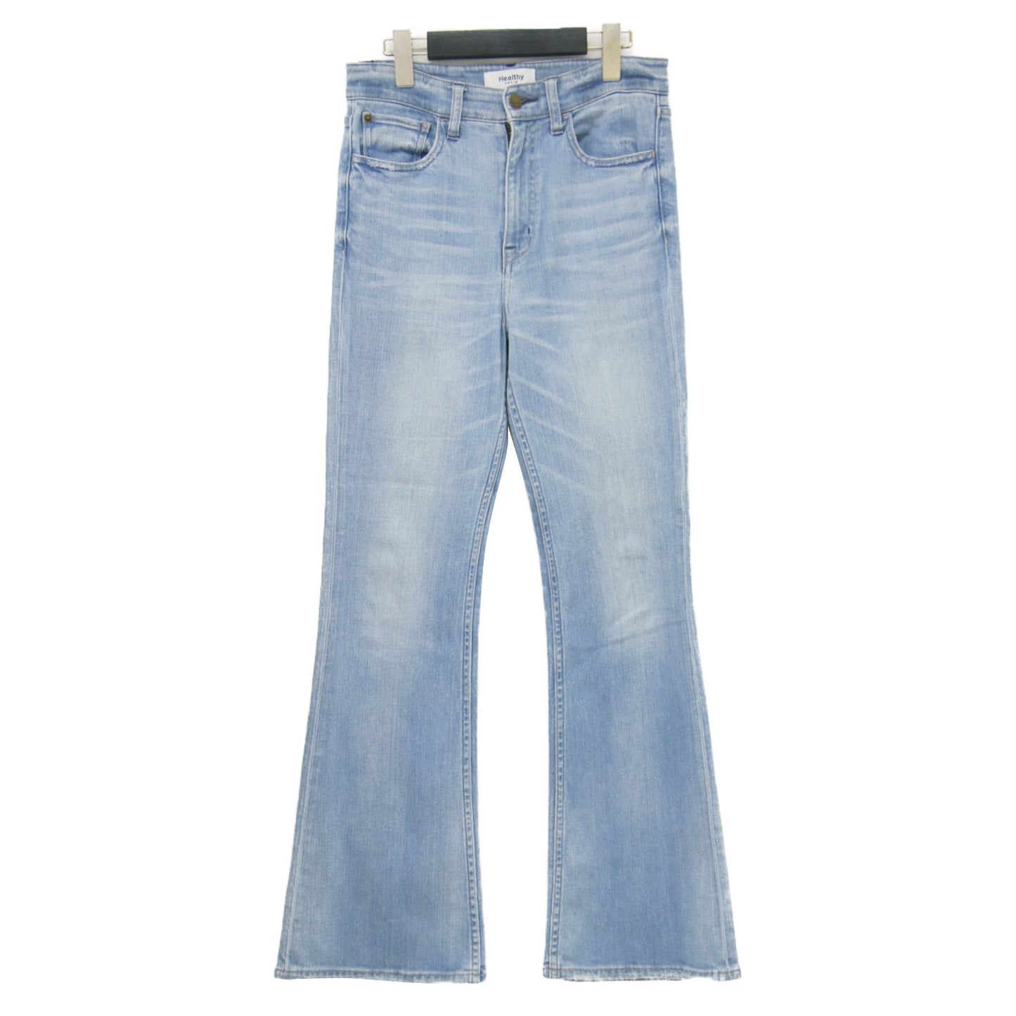 23春夏 ブーツカット スリムデニムパンツ / SP FLARE LIGHTH/W ハイライズ フレア ストレッチ