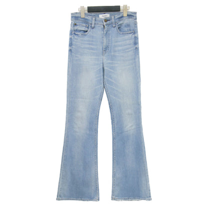 23春夏 ブーツカット スリムデニムパンツ / SP FLARE LIGHTH/W ハイライズ フレア ストレッチ