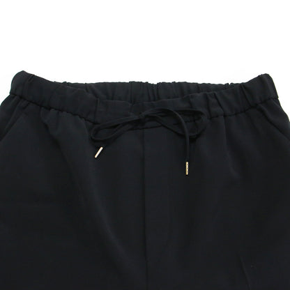 24春夏 2WAYストレッチツイル ドロスト パンツ / イージーパンツ テーパードシルエット センタープレス