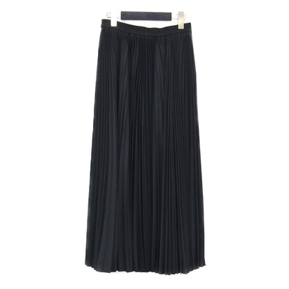 24秋冬 リファインド プリーツ ピリル スカート / Refined Pleats Pilil Skirt ロング丈 Aライン フレア ウォッシャブル