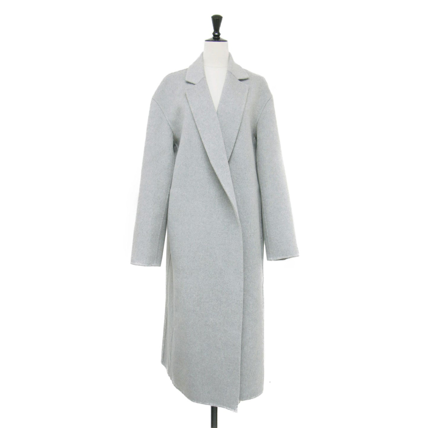 24秋冬 ニュー ディヴァイド リラックスド コート / NEW DIVIDE G RELAXED COAT ガウン オーバーサイズ 長袖 ウール カシミヤ