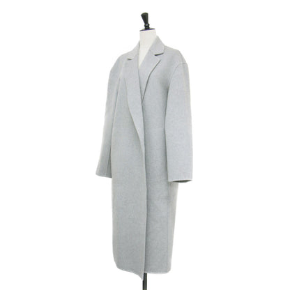 24秋冬 ニュー ディヴァイド リラックスド コート / NEW DIVIDE G RELAXED COAT ガウン オーバーサイズ 長袖 ウール カシミヤ