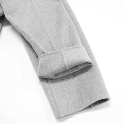 24秋冬 ニュー ディヴァイド リラックスド コート / NEW DIVIDE G RELAXED COAT ガウン オーバーサイズ 長袖 ウール カシミヤ
