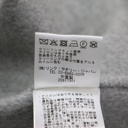 24秋冬 ニュー ディヴァイド リラックスド コート / NEW DIVIDE G RELAXED COAT ガウン オーバーサイズ 長袖 ウール カシミヤ