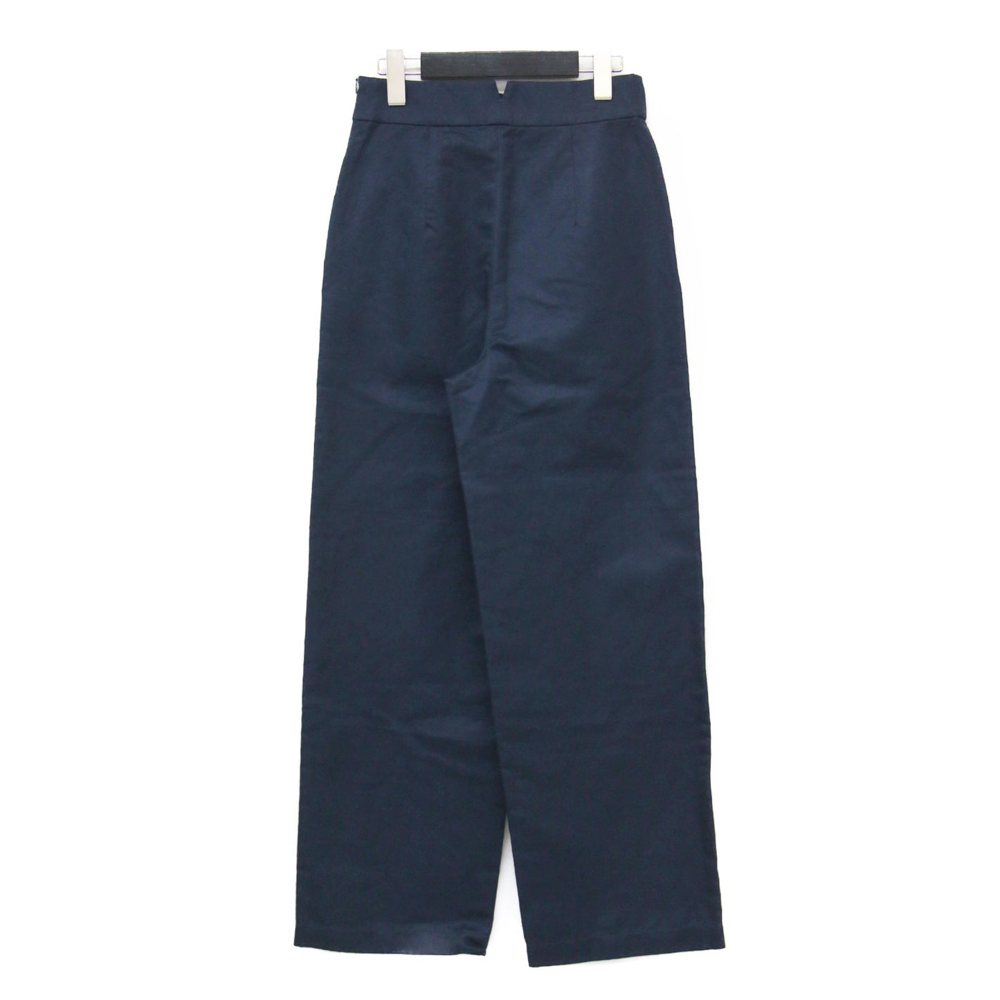 24春夏 コットンリネンツイル ストレートパンツ / フルレングス ストレートシルエット