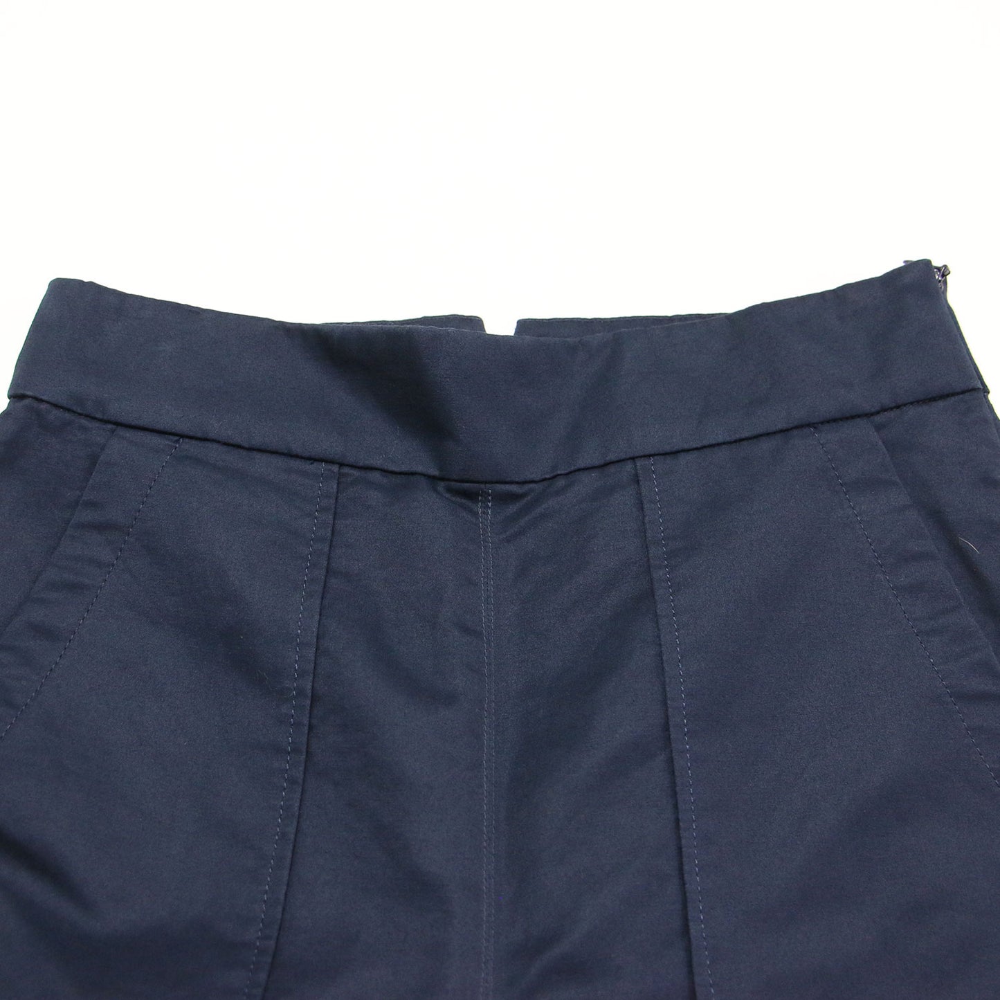 24春夏 コットンリネンツイル ストレートパンツ / フルレングス ストレートシルエット