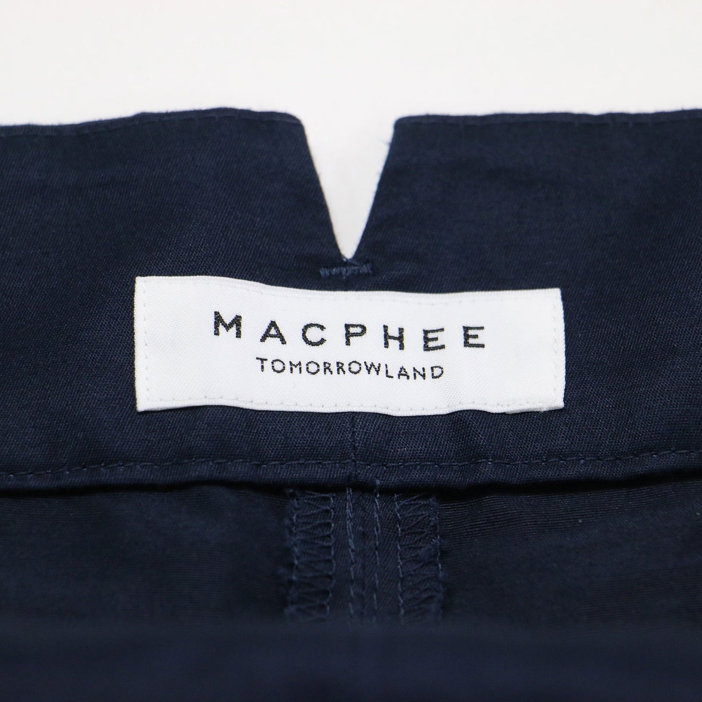 24春夏 コットンリネンツイル ストレートパンツ / フルレングス ストレートシルエット