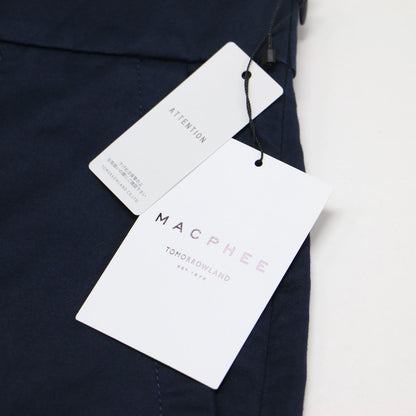 24春夏 コットンリネンツイル ストレートパンツ / フルレングス ストレートシルエット