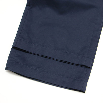 24春夏 コットンリネンツイル ストレートパンツ / フルレングス ストレートシルエット