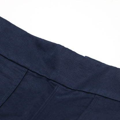 24春夏 コットンリネンツイル ストレートパンツ / フルレングス ストレートシルエット