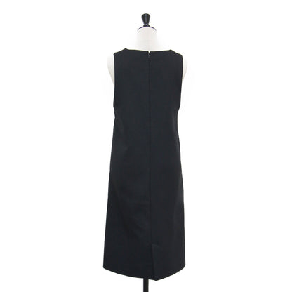 22秋冬 ジャンパーワンピース / UR TECH ノースリーブ Vネック ミディ丈 Aライン