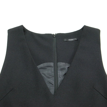 22秋冬 ジャンパーワンピース / UR TECH ノースリーブ Vネック ミディ丈 Aライン