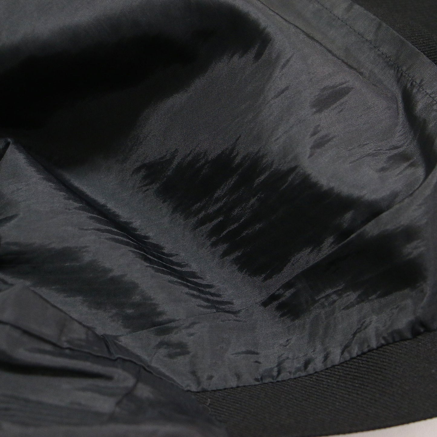 22秋冬 リバー ノーカラーベスト / ジレ ロング丈 スリット リボン ウール