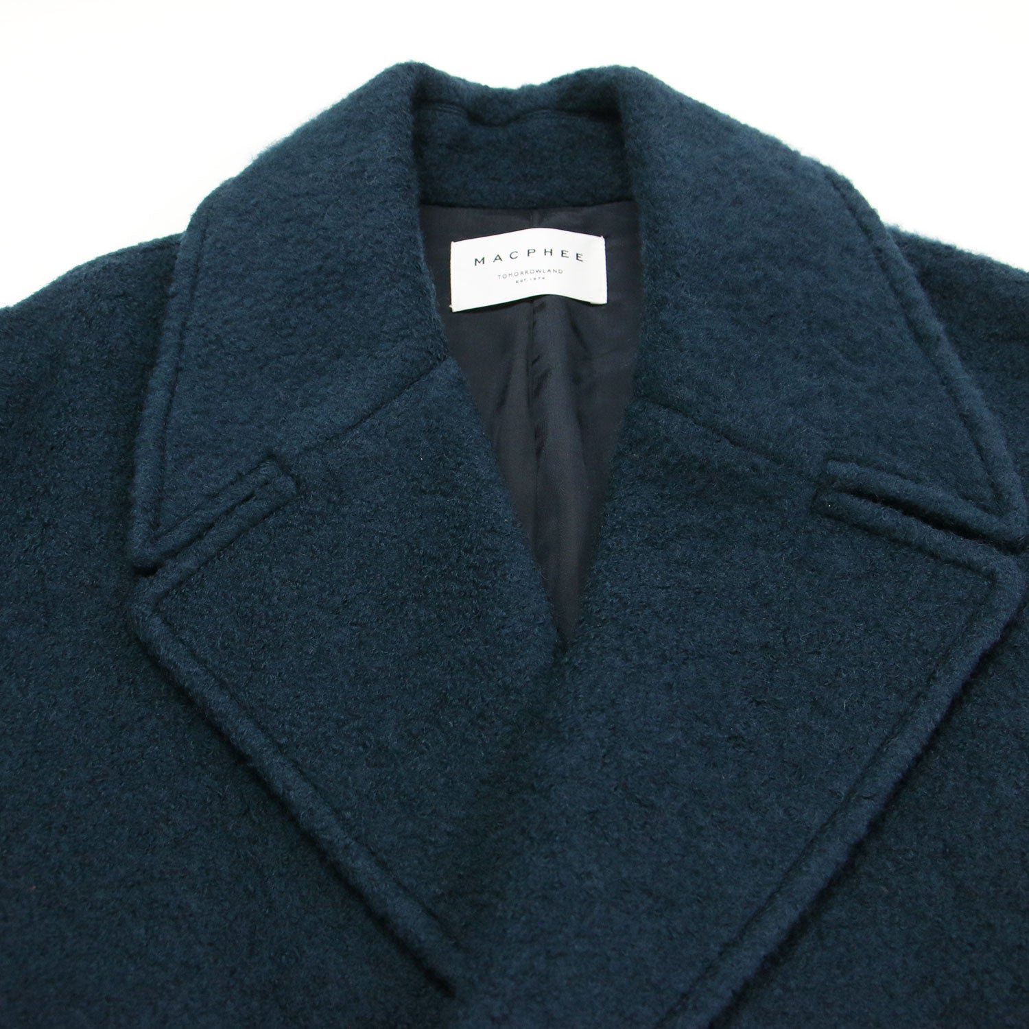 23秋冬 シープパイル オーバーサイズド Pコート / 長袖 ミドル丈