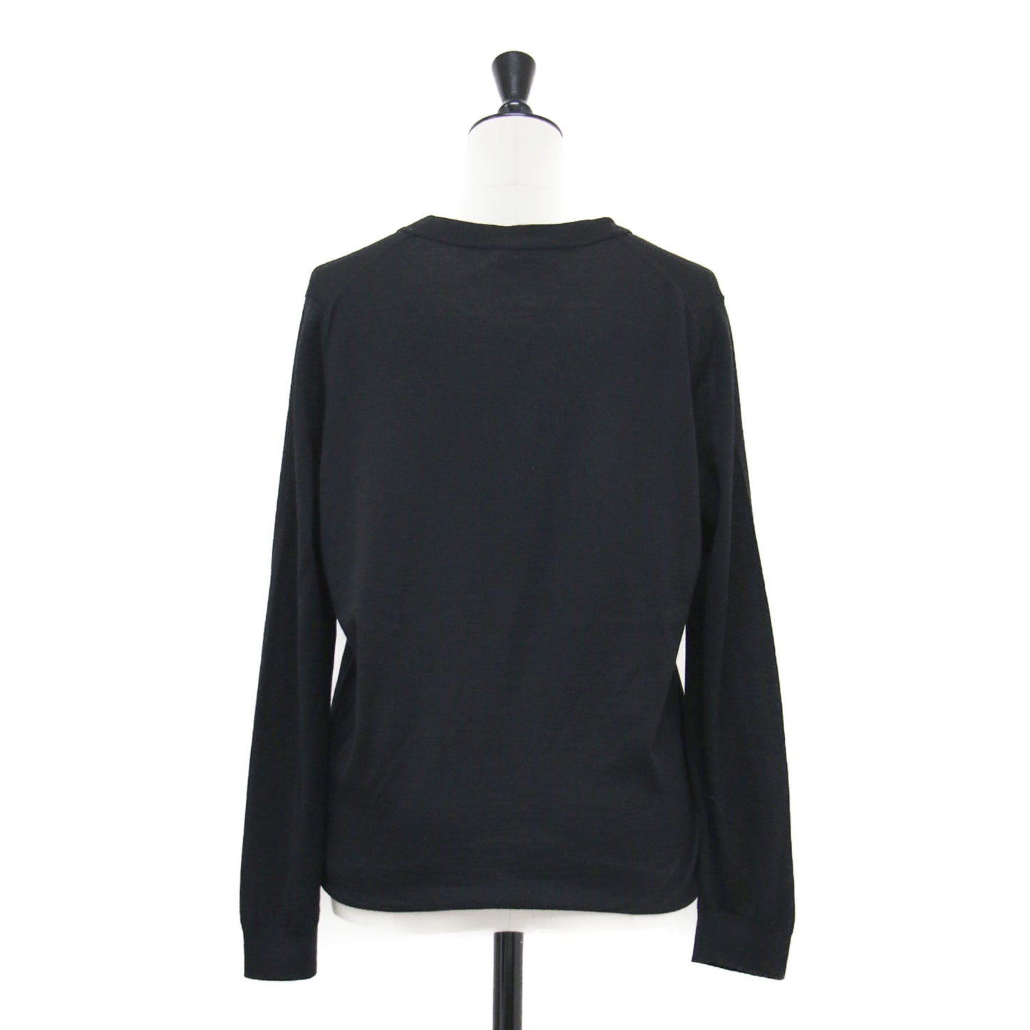 ウール Vネック カーディガン / ニット 長袖 コンパクト ハイゲージ