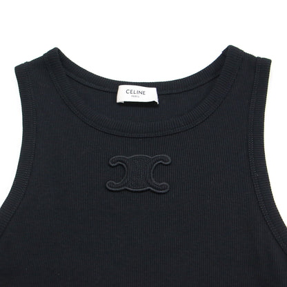 トリオンフ タンクトップ / クルーネック パッチ リブ コットン