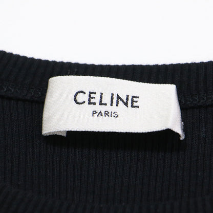 トリオンフ タンクトップ / クルーネック パッチ リブ コットン