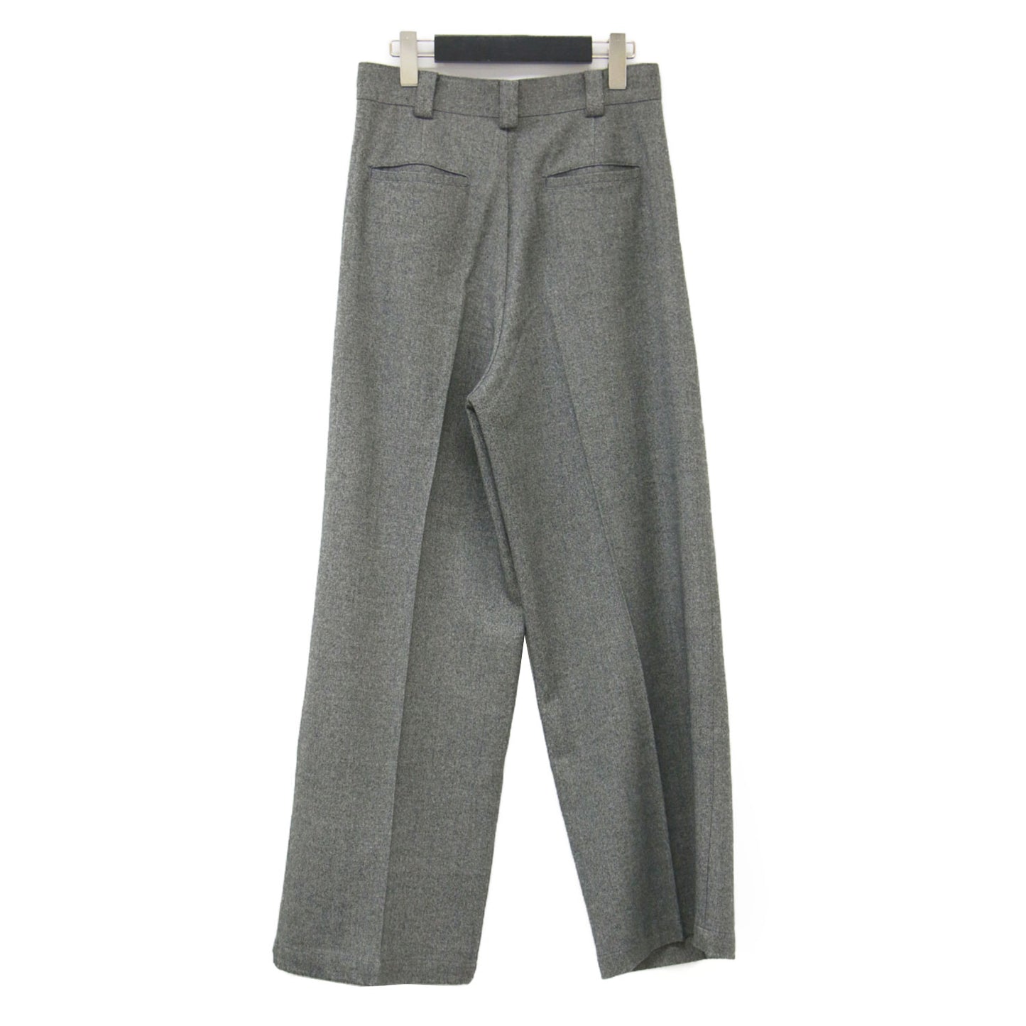 23秋冬 2WAYストレッチワイドパンツ / スラックス センタープレス セミワイド ウォッシャブル