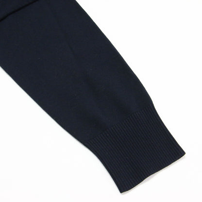 21秋冬 クルーネック ワイド プルオーバー / ニット 長袖 ドロップショルダー オーバーサイズ ウール