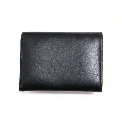 エフイズ 三つ折り財布 / 短財布 ロゴ コンパクト レザー ミニウォレット