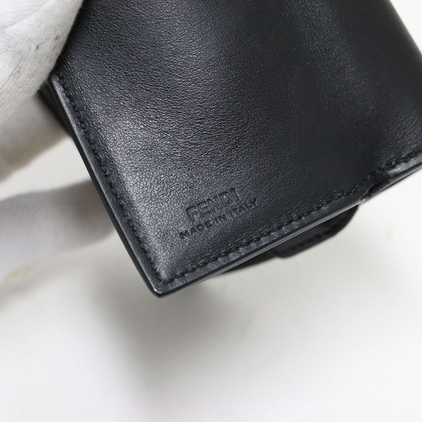 エフイズ 三つ折り財布 / 短財布 ロゴ コンパクト レザー ミニウォレット