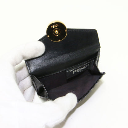 エフイズ 三つ折り財布 / 短財布 ロゴ コンパクト レザー ミニウォレット