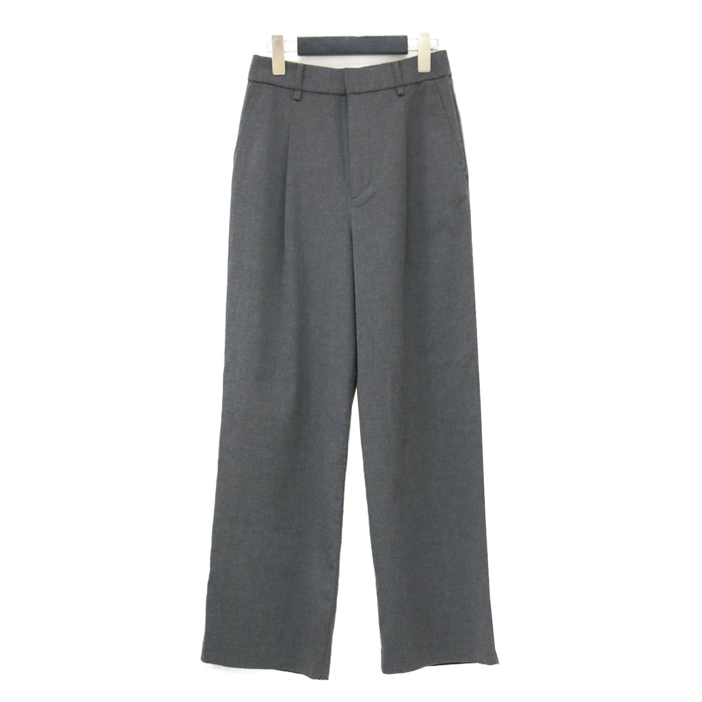 25秋冬 キャリーマン ワンタック スラックス / パンツ ワイド ストレート