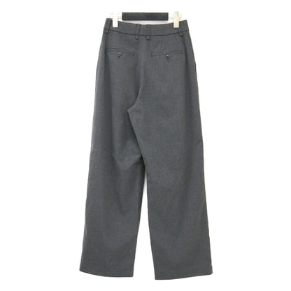 25秋冬 キャリーマン ワンタック スラックス / パンツ ワイド ストレート