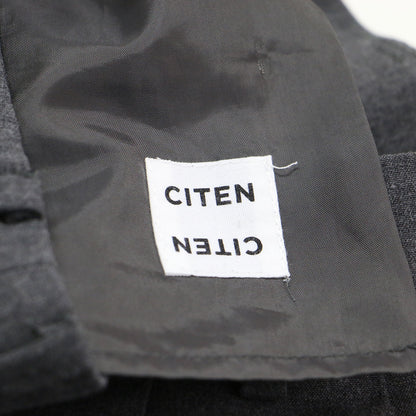 25秋冬 キャリーマン ワンタック スラックス / パンツ ワイド ストレート