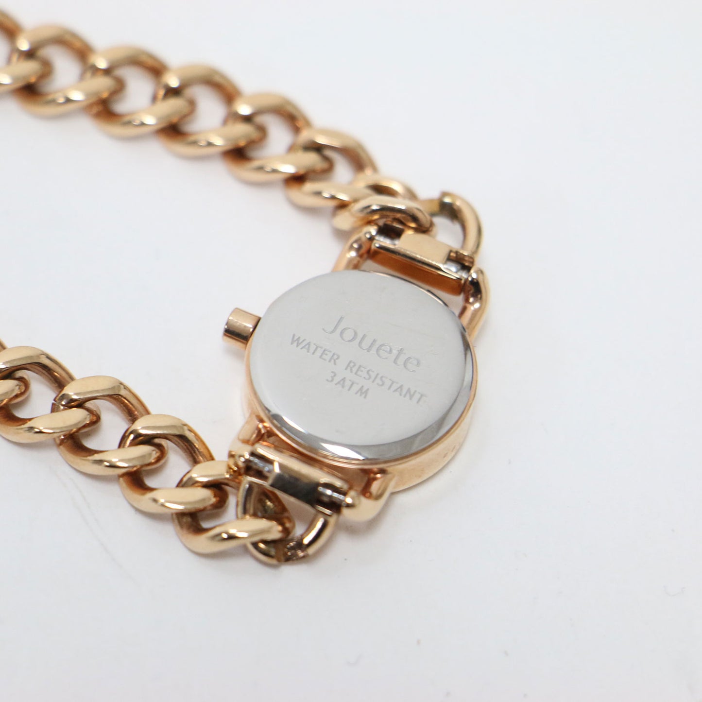 メタル チェーン ベルト 腕時計 / タイムピース ラウンド型