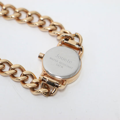 メタル チェーン ベルト 腕時計 / タイムピース ラウンド型