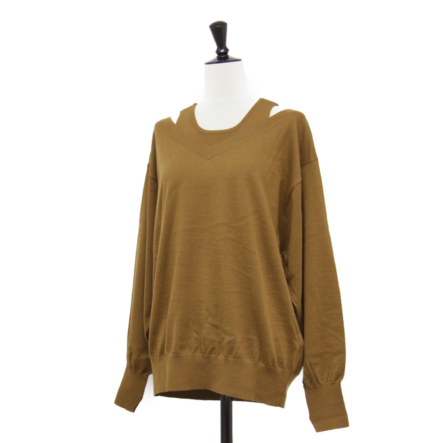 23秋冬 ヘルシー アンサンブル ニット / プルオーバー セット Vネック 長袖 アメリカンスリーブ ウール