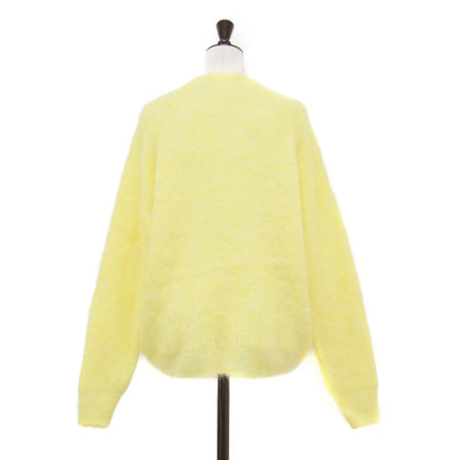 22秋冬 ファーモヘヤ クルーネック プルオーバー / ニット 長袖 ラグランスリーブ