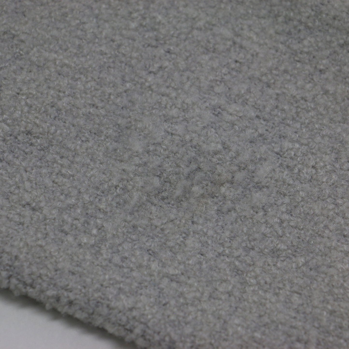 23秋冬 ウール シルク ストレッチ ブークレー ビルドネック プルオーバー / ニット 長袖 オーバーサイズ